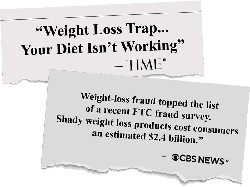 Weight Loss Trap... Your Diet Isn't Working - TIME