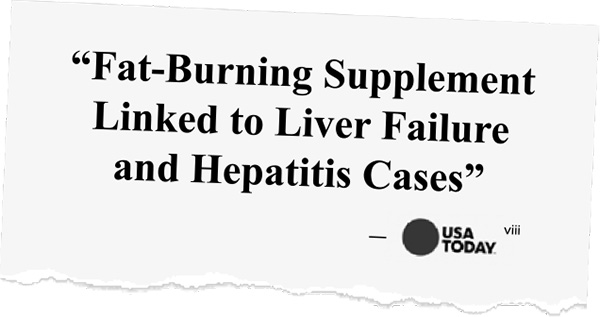 Fat-Burning Supplement Linked to Liver Failure and Hepatitis Cases - USA TODAY